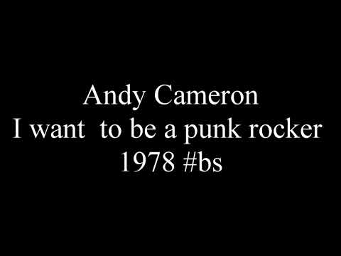Andy Cameron - I want  to be a punk rocker 1978 #bs