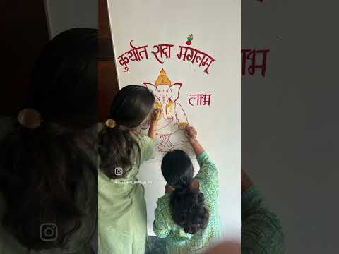 Ganesha drawing short video #art #drawing #shorts #india #yeola #nashik #maharashtra #1tranding