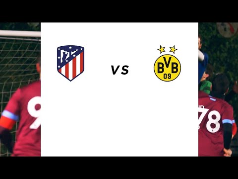 HIGHLIGHTS 2º GIORNATA GIRONE A CALCIOTTO: ⚪️🔴ATLETICO MADRID-BORUSSIA DORTMUND🟡⚫️