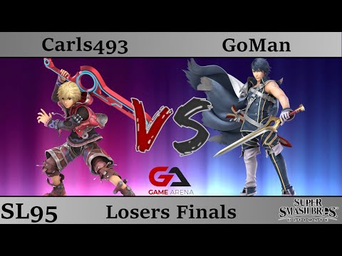 SmashLAN'd 95 - Losers Finals: Carls493 (Shulk) vs GoMan (Chrom, Palu)