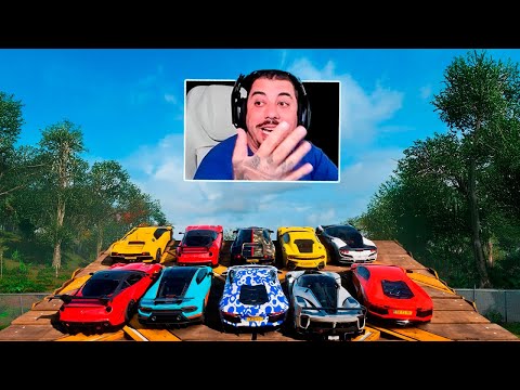 FERRARI VS LAMBORGHINI - ABANDONED AIRPORT THROW - FORZA HORIZON 5