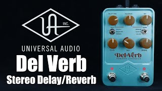 Video thumbnail for Universal Audio Del Verb Ambience Companion | Demo by Doug Hanson