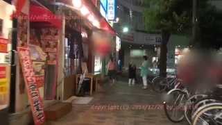 preview picture of video 'Japan Trip 2014 Tokyo Cycling Asagaya Station North exit Night view Star road St.'