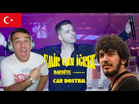 İtalyan Tepkisi 🇹🇷 Emir Can İğrek - Can Dostum | Harbiye 2023 (Live)