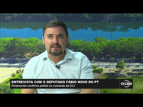 Entrevista com o Deputado Fábio Novo do PT 03 02 2023