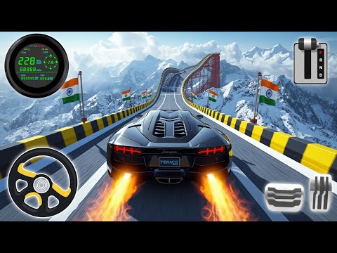 Mega Ramp Car Racing Simulator 3D | Formula GT Racing & Impossible Stunts Android Gameplay 