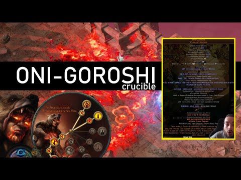 [3.21] PATH OF EXILE ONI-GOROSHI FULL BUILD GUIDE.