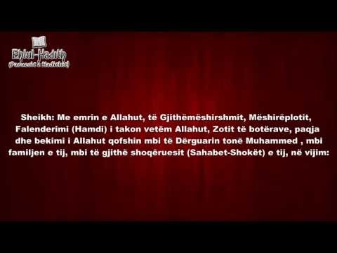 Imani është fjalë dhe vepër, shtohet dhe pakësohet Sheikh Feuzan