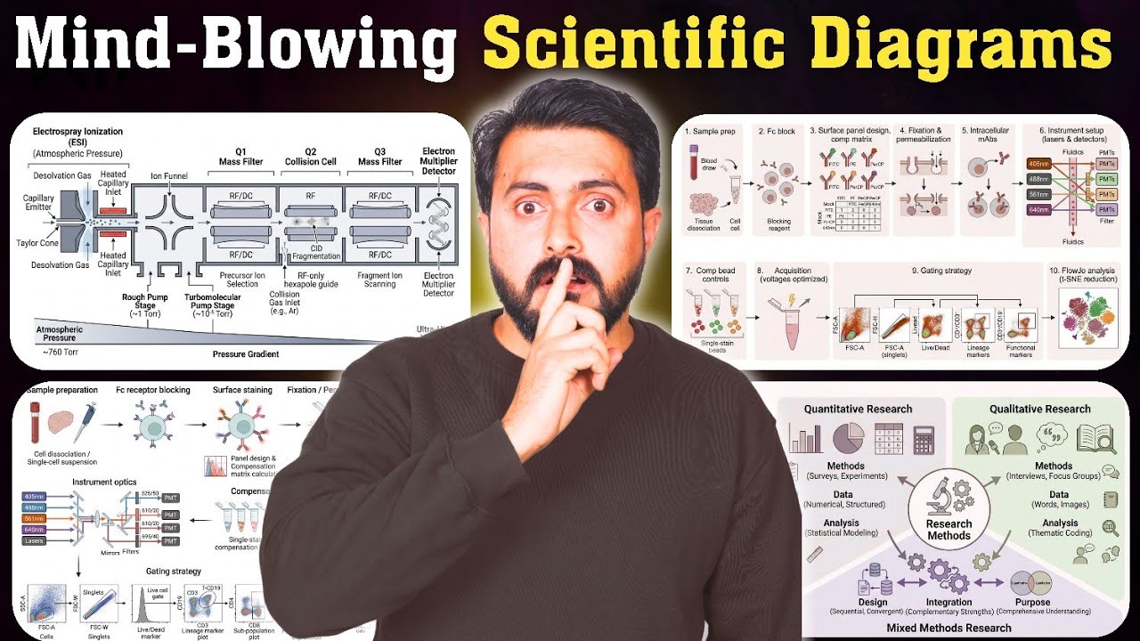 Turn Ideas into Stunning Scientific Diagrams using AI