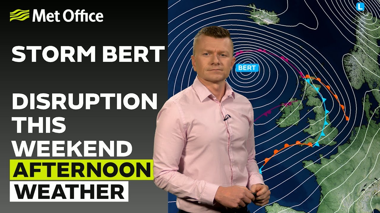 23/11/24 - Unsettled for most - Afternoon Weather Forecast UK – Met Office Weather