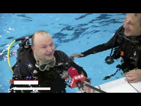 RRTC - Tauchen mit Handicap im Theresienbad - 22.02.2023 ORF - Wien Heute