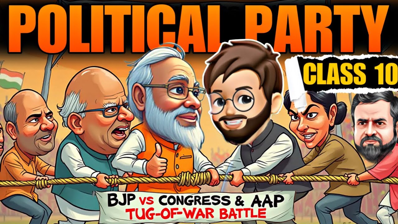 Political Parties Class 10 One Shot | Full Hindi me Explained | Animated | Class 10 Civics Chapter 4