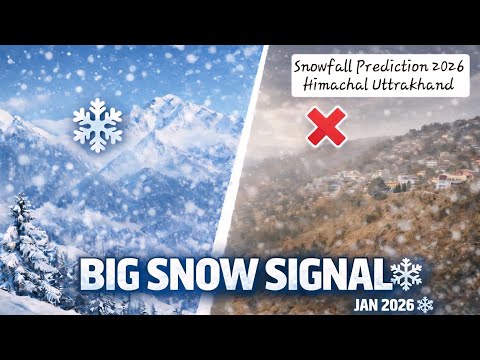 Big Snow Signal | Shimla, Manali, Kufri & Mukteshwar Snowfall Update 2026