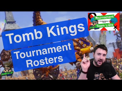 Tomb Kings (Khemri) Tournament Rosters - Blood Bowl 2020 (Bonehead Podcast)