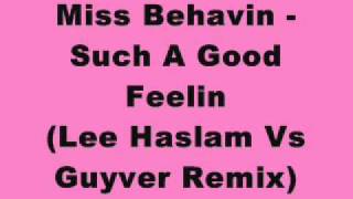 Miss Behavin - Such A Good Feelin (Lee Haslam Vs Guyver Remix)