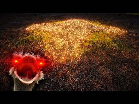 1 MILLION Ostrich VS 20.000 Modern Soldiers ! Ultimate Epic Battle Simulator 2 - UEBS 2