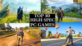 Top 50 Best High Graphics Pc Games for ( 6GB RAM / 8GB RAM / 1GB VRAM / 2GB VRAM ) High End Pc Games