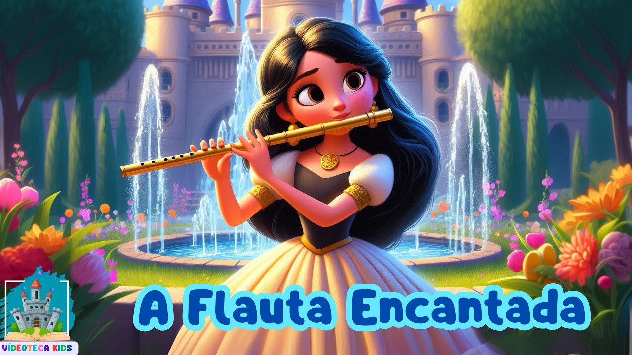 A FLAUTA ENCANTADA - História Infantil |#historiainfantilparadormir #historiainfantil #livroinfantil