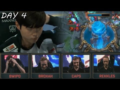 2018 Worlds Group Stage - Day 4 Recap/Highlights (With Mic Comms)