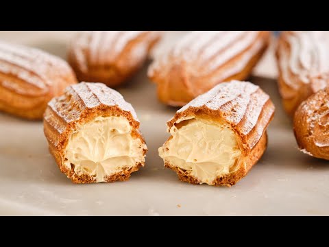 The best dessert! If there is an oven. Children ask to cook them daily! eclairs