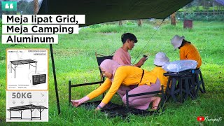 MEJA CAMPING MURAH DAN KOKOH  | ASMR #campingkeluarga #alatcamping