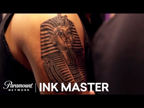 'Egyptian' Elimination Tattoo Part II | Master vs. Apprentice (Season 6)