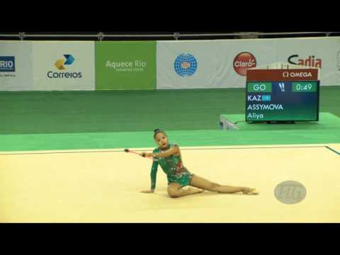 ASSYMOVA Aliya (KAZ) - 2016 Olympic Test Event, Rio (BRA) CL Qualifications