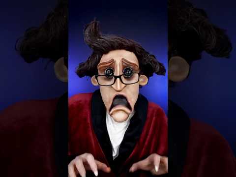 OTHER FATHER CORALINE MAKEUP TRANSFORMATION 🪡 | EllaDoesFx | #shorts