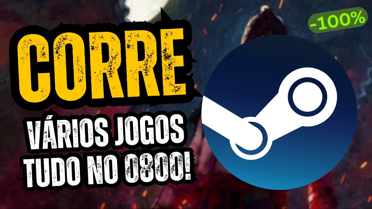 CORRE! 14 JOGOS GRÁTIS no PC, PROMOÇÃO com JOGOS BARATOS e jogos para resgate na STEAM e EPIC!