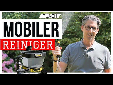 Bike & Camping : 🚿 Kärcher FOLD OC3 Mobiler Druck Reiniger mit Akku für Unterwegs 🏕️