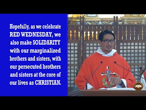 Timeless Wisdom Homily | Solemn Mass for the Persecuted Christians | Fr. Stephen Redillas, OP