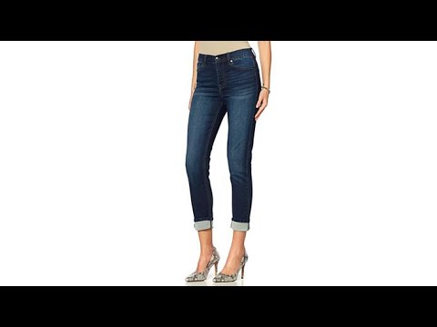 DG2 by Diane Gilman Comfort Stretch Denim Cuffed Jean  B...
