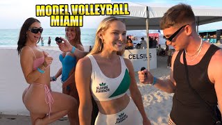 Die schönsten Frauen aus Miami | Model Volleyball Event | TomSprm