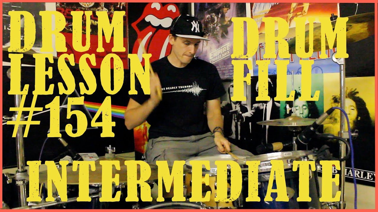 Intermediate Drum Fill - Drum Lesson #154