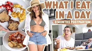 What I Eat in a Day 3 Months Postpartum (My eating habits after birth have changed…)