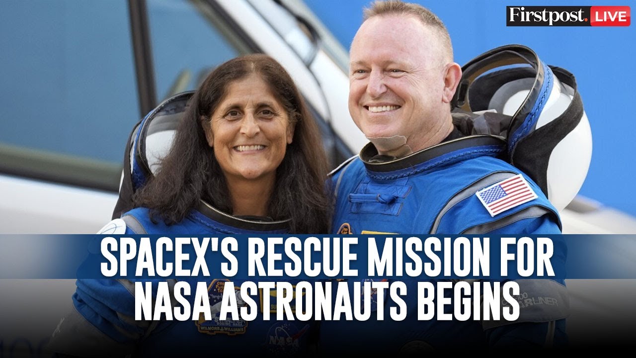 LIVE: SpaceX Crew Blasts Off to Bring Back Stranded Astronauts After Hurricane Delay