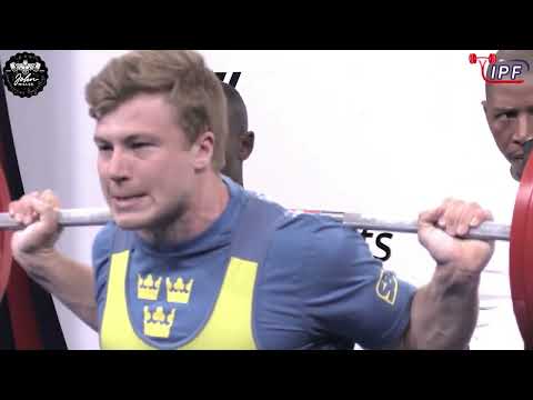 Emil Norling – 1. Platz 912,5 kg gesamt – 105 kg Klasse 2022 IPF World Classic Championship