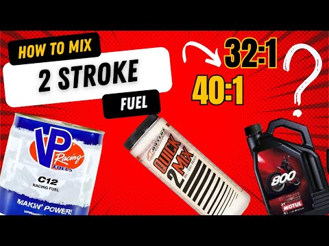 How to Mix 2 Stroke Fuel for your Dirt Bike