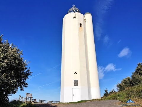 Faro de Gorliz, tuneles, cañones y bunkers