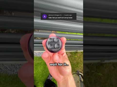 Trying Mini Speaker on This Guy's House... Speaker link in bio