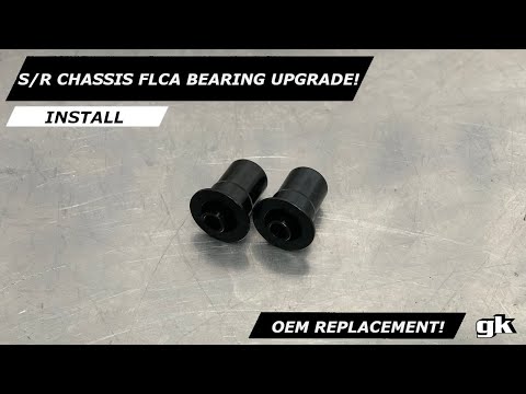 Gktech S R Chassis Front Lower Arm Spherical Bushings - Install