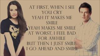 Glee 1x12 - Smile (Lily Allen) [with lyrics]