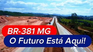 🚨 A CADA DIA MAIOR! Veja o avanço da construção do PPD da BR-381 Bom Jesus do Amparo Minas Gerais.