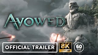 Avowed Official Announce Trailer 8K 60FPS [HighK AI Upscaled]