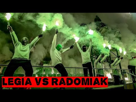 LEGIA ULTRAS | Legia vs radomiak Radom | LEGIA WARSZAWA PYROSHOW