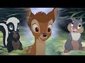 Bambi 2 Thumper And Flower Teaches Bambi To Be Brave HD