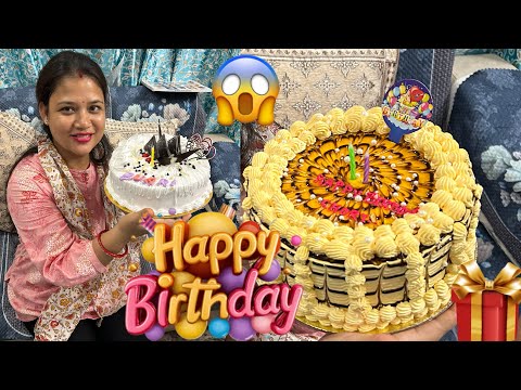 Amazing cake design 😱🤯 || Birthday celebration of maiju || 🎁 🥳 🎈|| AbishaVlogs || 