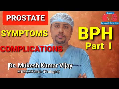 Benign prostatic hyperplasia | Prostate enlargement-Causes, Symptoms | Prostatomegaly sign symptoms