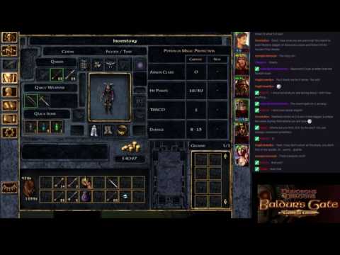 Let's Stream Baldur's Gate EE part 17- The Return to Candlekeep