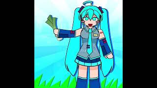 ievan polkka MIKU | #miku #hatsunemiku #vocaloid #teto #utualoid #trend #animation